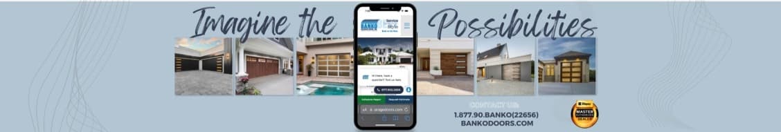 Banko Overhead Doors banner