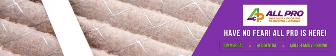 All Pro Heating, Air & Plumbing banner