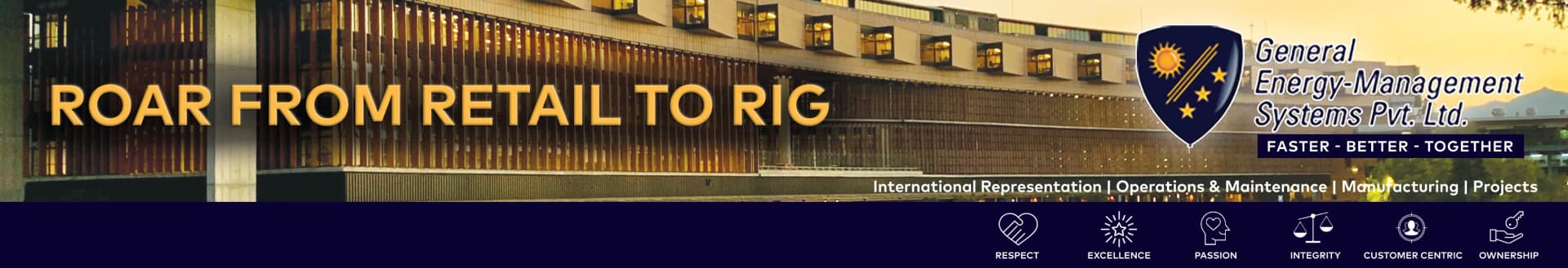 General Energy Management Systems P. Ltd. banner