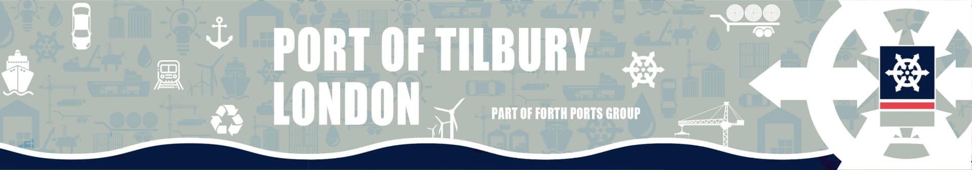 Port Of Tilbury London banner