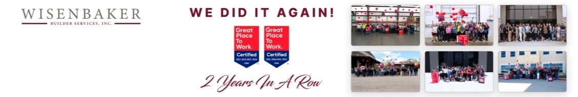 Wisenbaker Builder Services banner