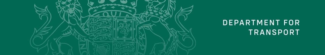 Department For Transport (Dft), United Kingdom banner