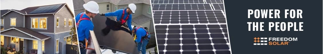 Freedom Solar Power banner