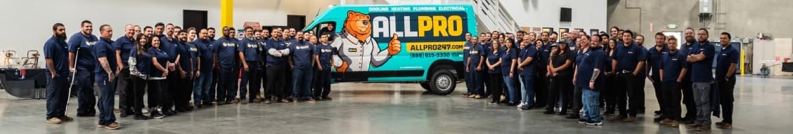 All Pro Plumbing, Heating, Air & Electrical banner
