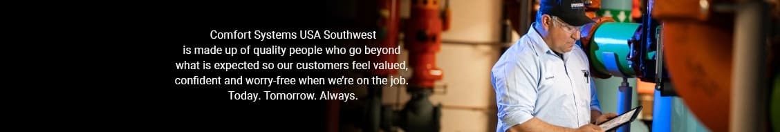 Comfort Systems Usa Southwest banner