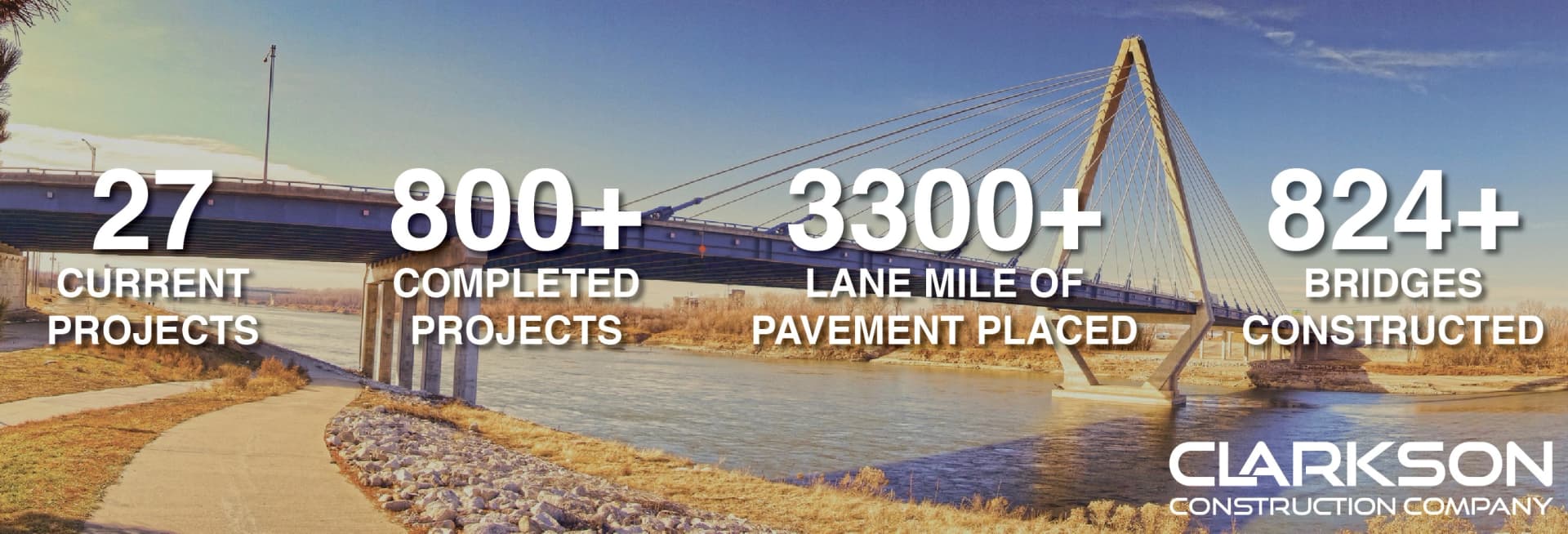 Clarkson Construction Company banner