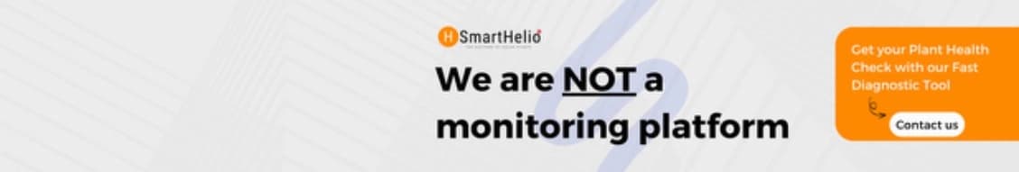 Smarthelio — Predictive Solar Software banner