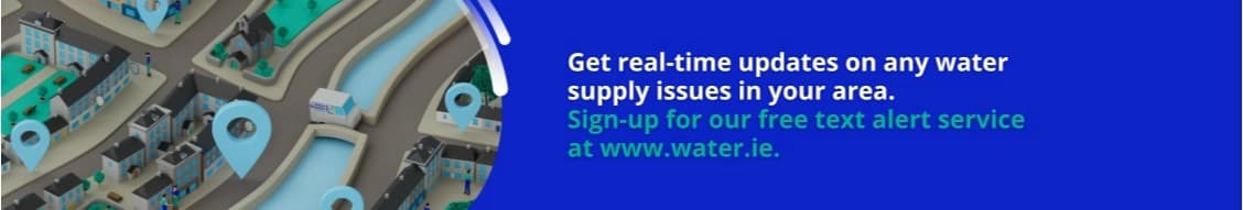 Uisce Éireann Irish Water banner