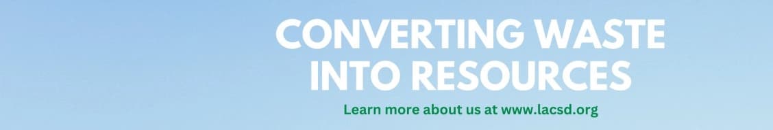 Los Angeles County Sanitation Districts banner