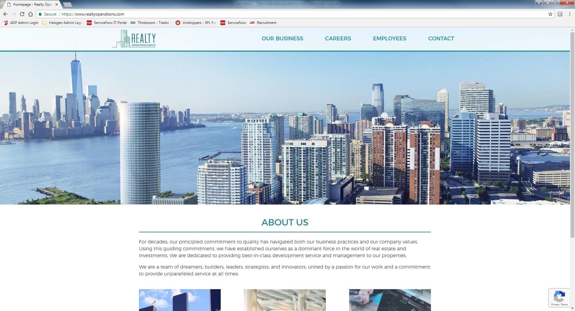 Realty Operations Group banner