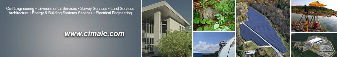 C.T. Male Associates Engineering, Surveying, Architecture, Landscape Architecture & Geology, Dpc banner