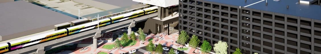 Brightline West Trains banner