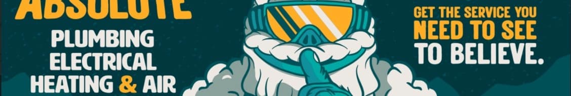 Absolute Plumbing, Electrical, Heating And Air banner