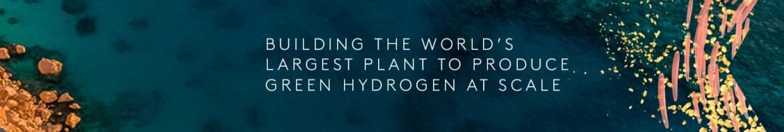 Neom Green Hydrogen Company banner