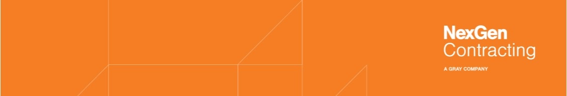 Nexgen Contracting, A Gray Company banner