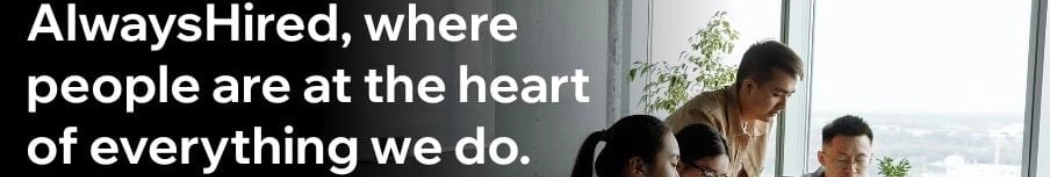 Alwayshired Pte. Ltd. banner