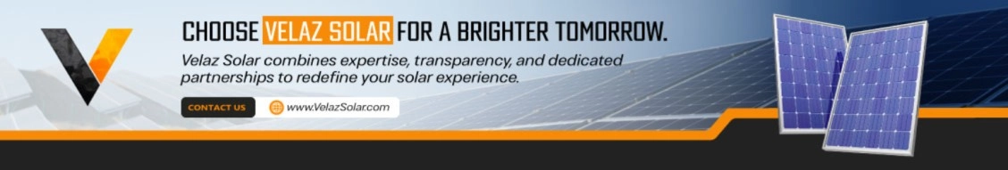 Velaz Solar banner