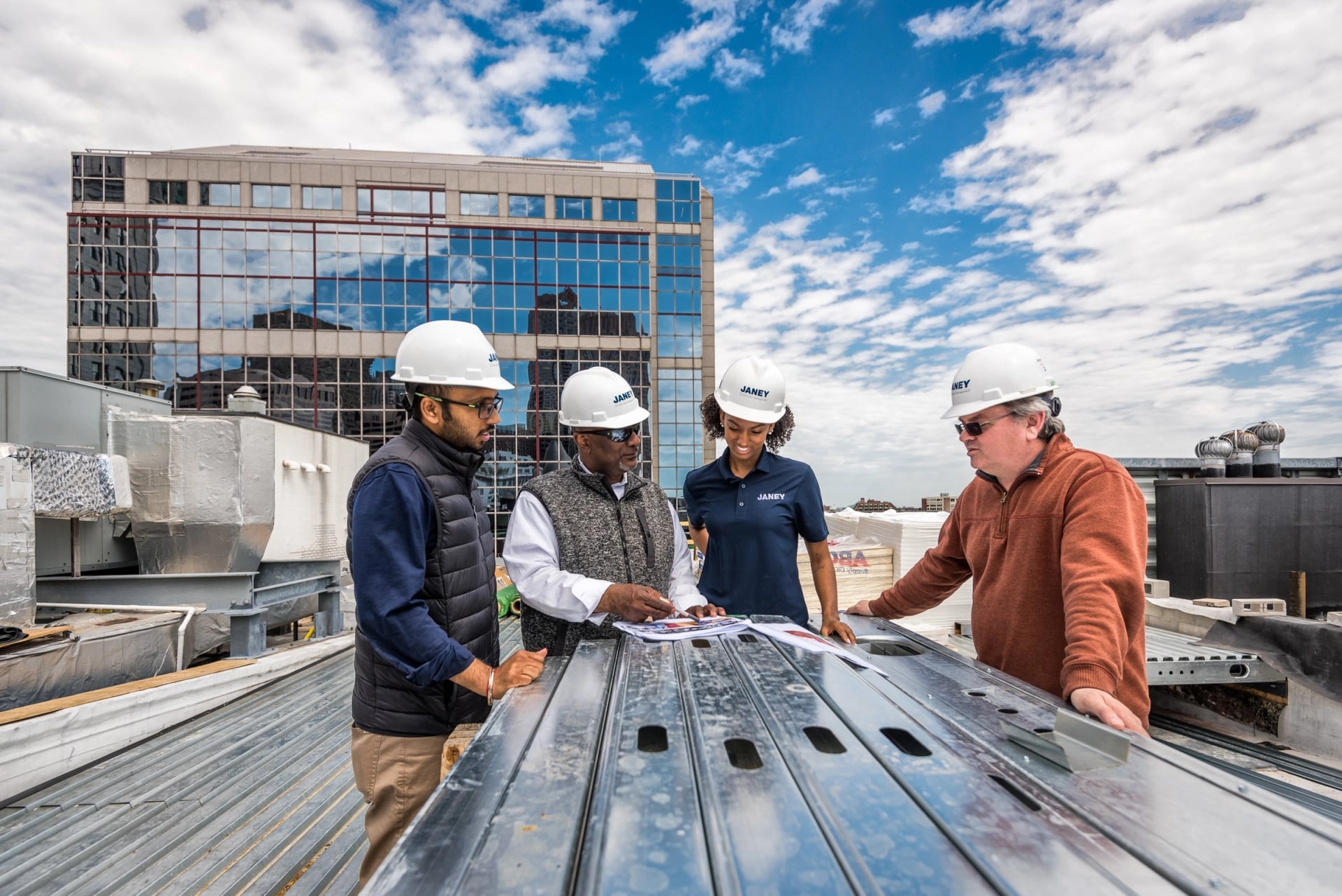 Janey Construction Management banner