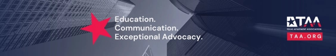 Texas Apartment Association banner