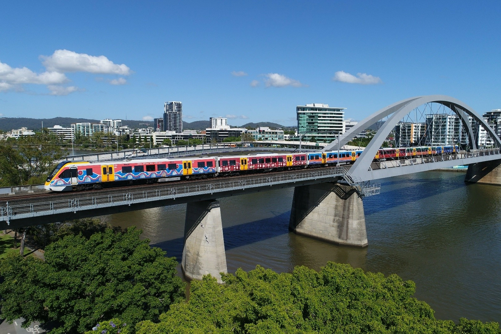 Queensland Rail banner