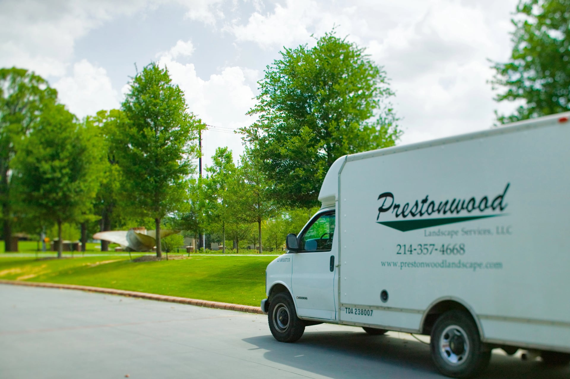 Prestonwood Landscape Services banner
