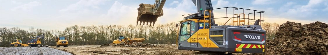 The Mick George Group banner