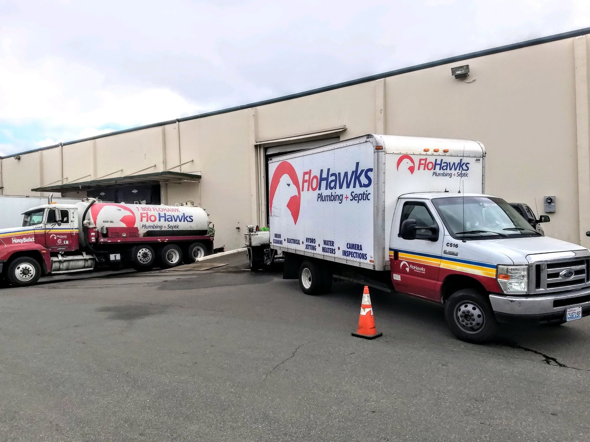 Flohawks Plumbing And Septic banner