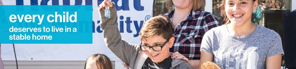 Evergreen Habitat For Humanity banner