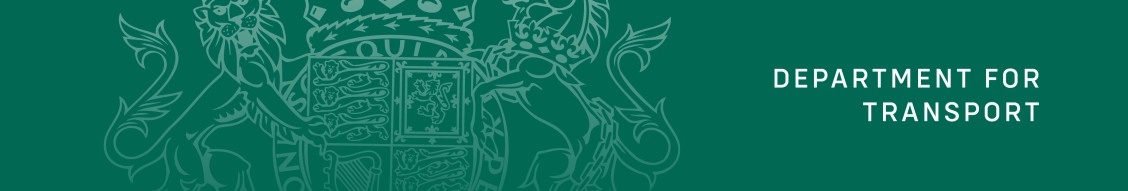 Department For Transport (Dft), United Kingdom banner