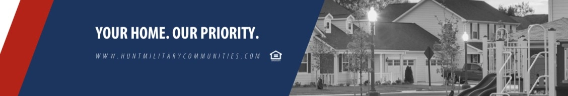 Hunt Military Communities banner
