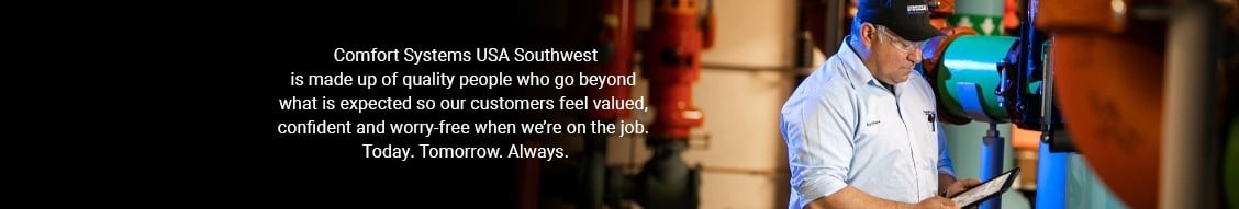 Comfort Systems Usa Southwest banner