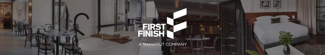 First Finish | A Shawmut Company banner