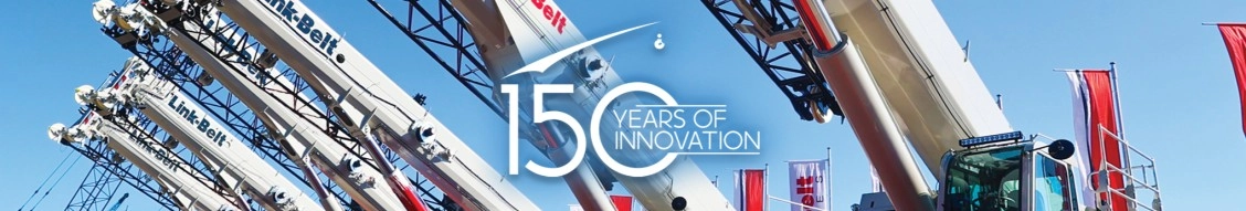 link-belt cranes banner