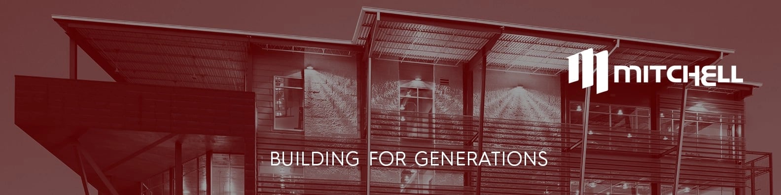 g.w. mitchell construction banner