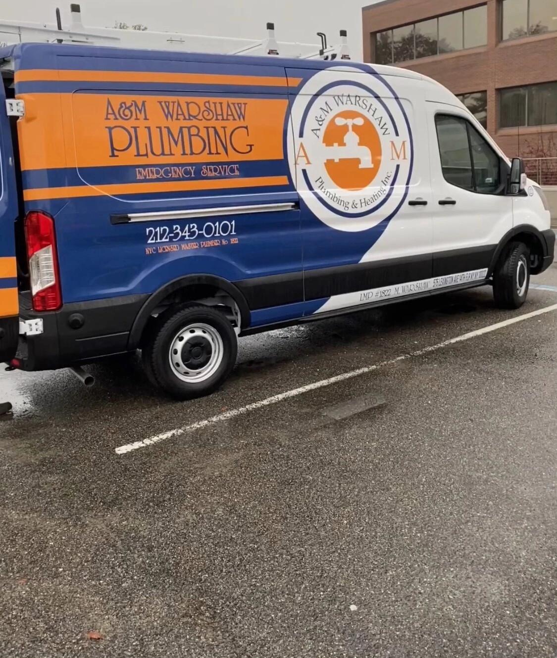 A&M Warshaw Plumbing & Heating banner