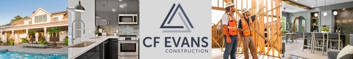 cf evans construction banner