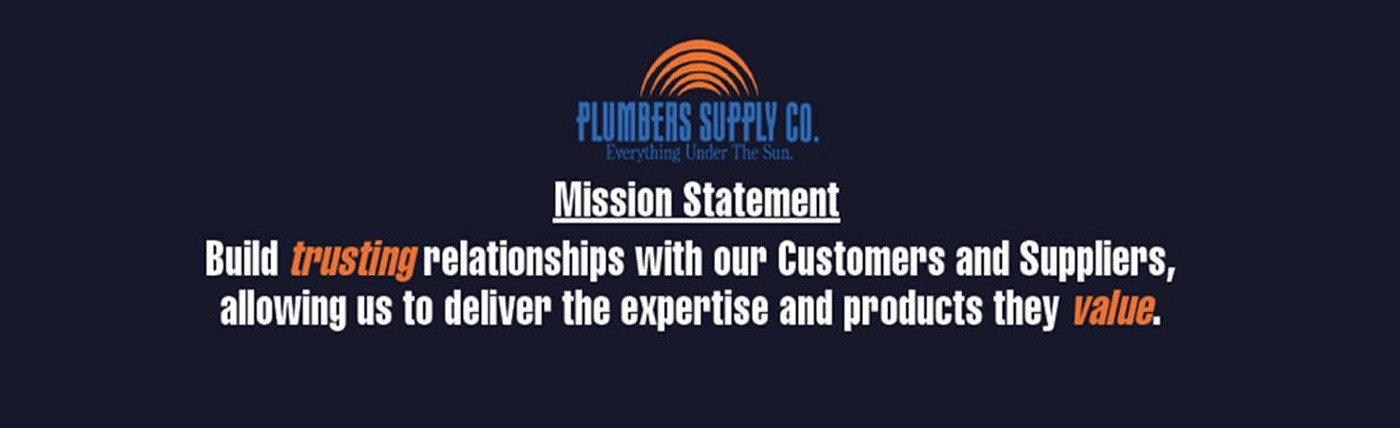 Plumbers Supply Co. banner