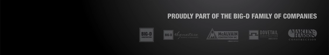 Big-D Construction banner