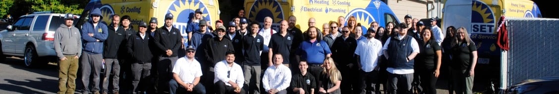 Sunset Heating & Cooling | Electrical banner