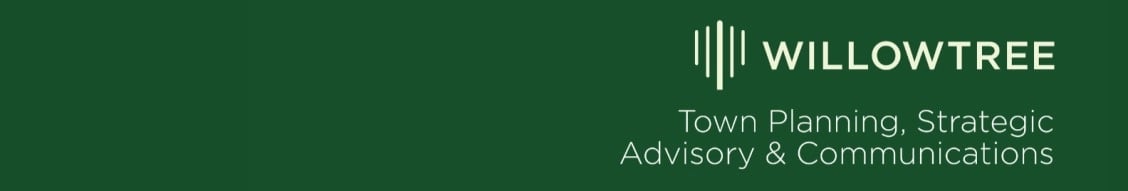 Willowtree | Town Planning, Strategic Advisory & Communications banner