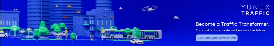 Yunex Traffic banner