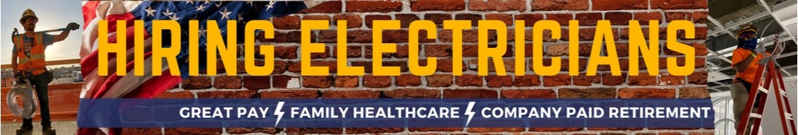 We Power America banner