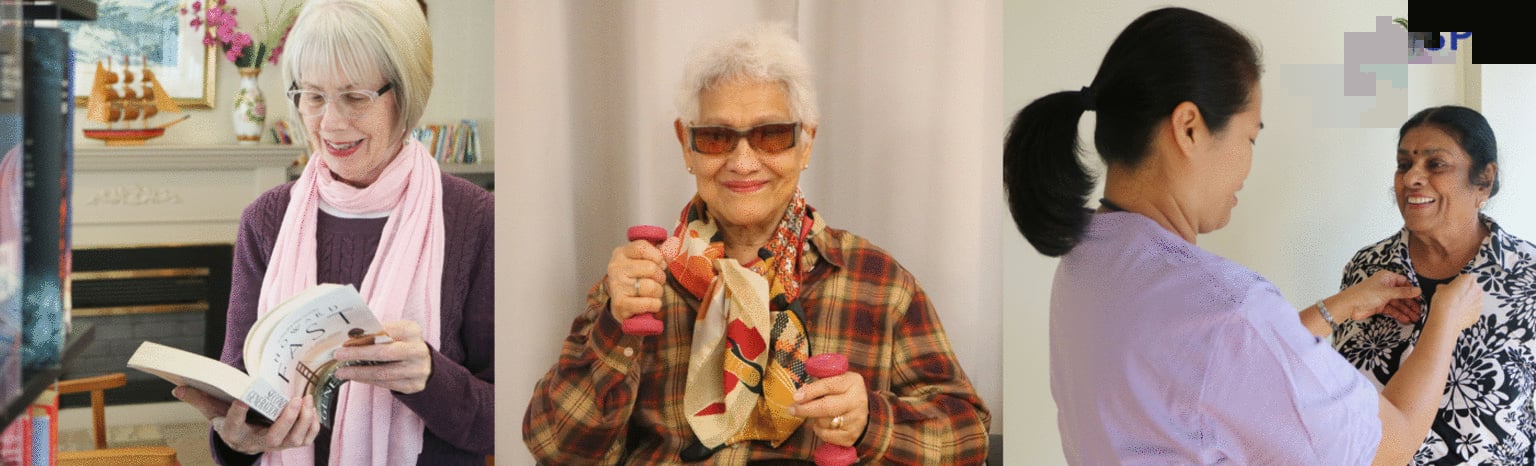 Senior Persons Living Connected banner