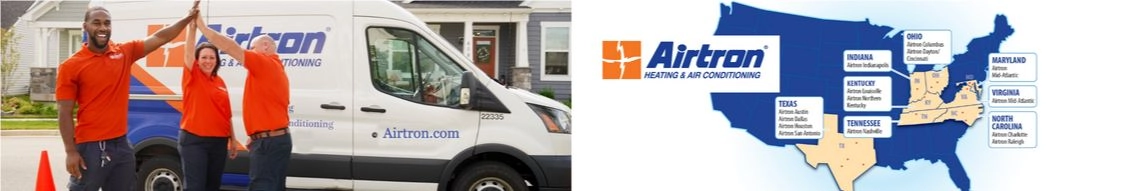 Airtron Heating & Air Conditioning banner