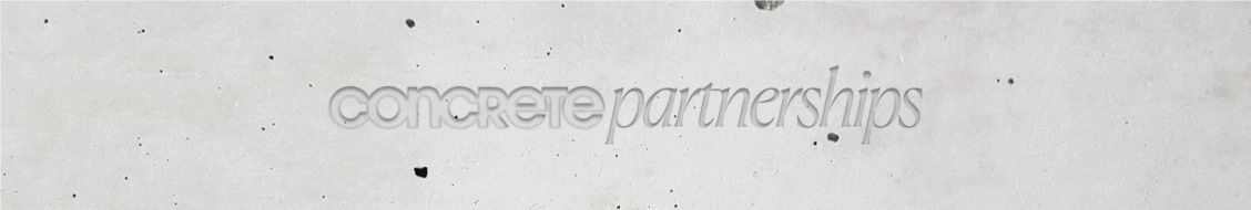 Concrete Partnerships banner