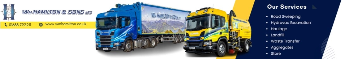 wm hamilton & sons ltd banner