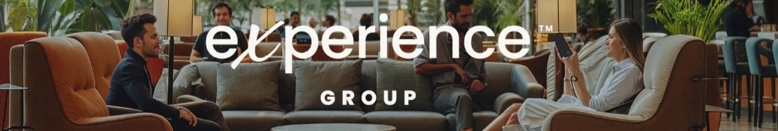 the experience group banner