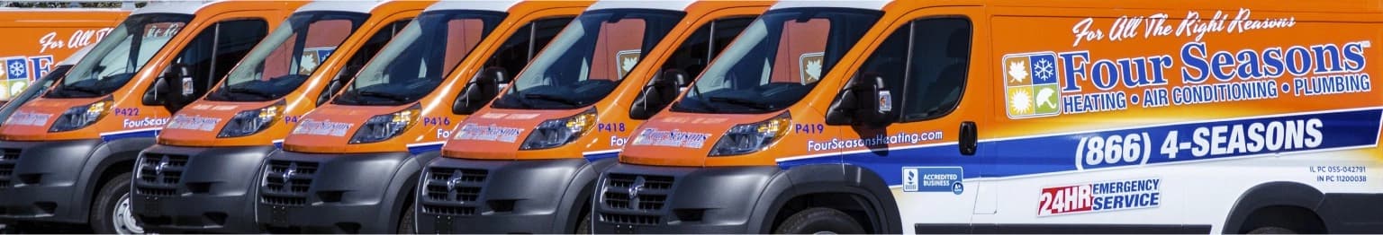 Four Seasons Heating, Air Conditioning, Plumbing, & Electric banner