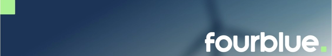 Fourblue banner