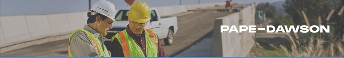 Pape-Dawson banner
